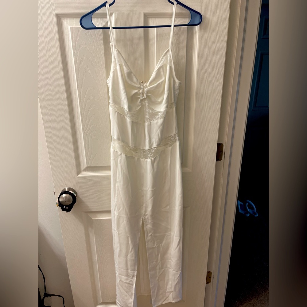 White Lace Maxi dress